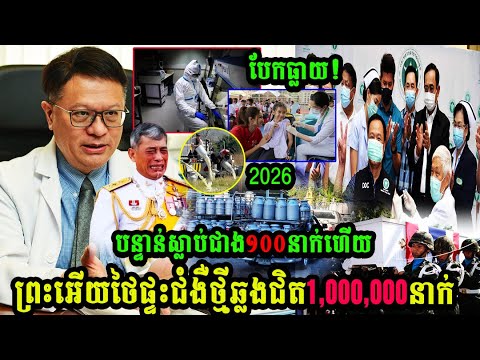 បន្ទាន់ស្លា,ប់ជាង១០០នាក់ហើយព្រះអើយថៃផ្ទុះជំងឺថ្មីឆ្លងជាង1,000,000នាក់ Influenza A (H3N2)