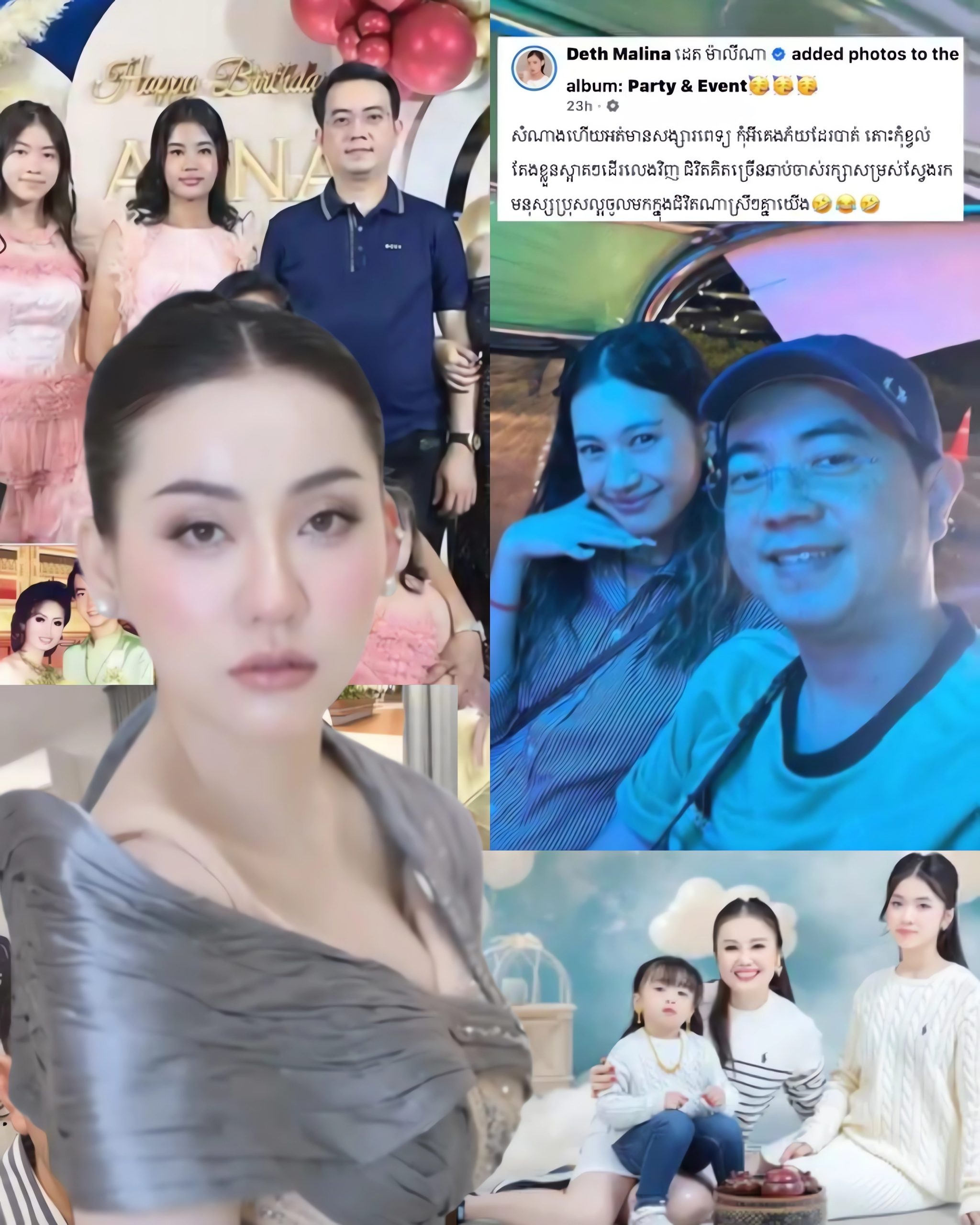 «មាន១មិនស្កប់ មាន១០បន្ថែម!» អ្នកម៉ាក់កូន ៣ ដេត ម៉ាលីណា ទប់ចិត្តមិនជាប់ ចេញមុខទម្លាយអារម្មណ៍ក្ដុកក្ដួល ក្រោយឃើញរឿងរ៉ាវលោក Doctor បោះបង់ប្រពន្ធកូនស្អាតៗ ទៅរៀបការក្មេងស្រីវ័យ ១៩ឆ្នាំ