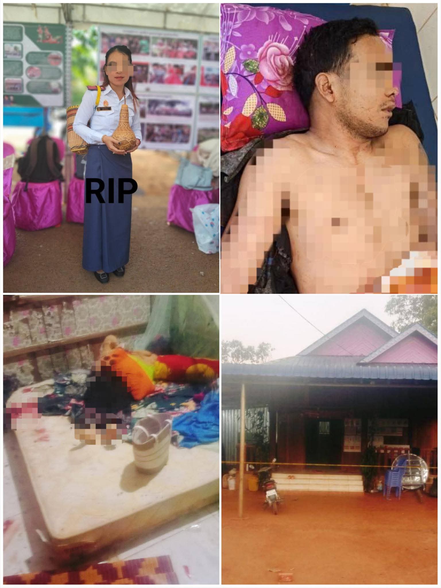 ទៀតហើយ RIP ! ! មន្ត្រីយោធាបំផ្ទុះគ្រាប់បែកបណ្តាលឲ្យស្លា-ប់ប្រពន្ធ និងរបួសធ្ងន់ខ្លួនឯង ដោយសារតែរឿងមួយនេះ…