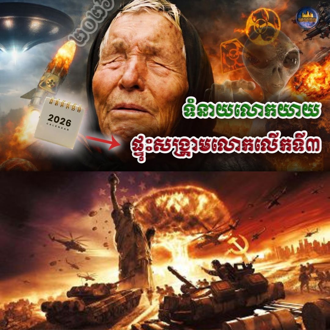 តើសង្គ្រាមលោកលើកទី3 នឹងកើតមានមែនទេ ក្នុងឆ្នាំ2026 ? ដូចការទាយទុកមុន របស់លោកយាយBaBaVaga